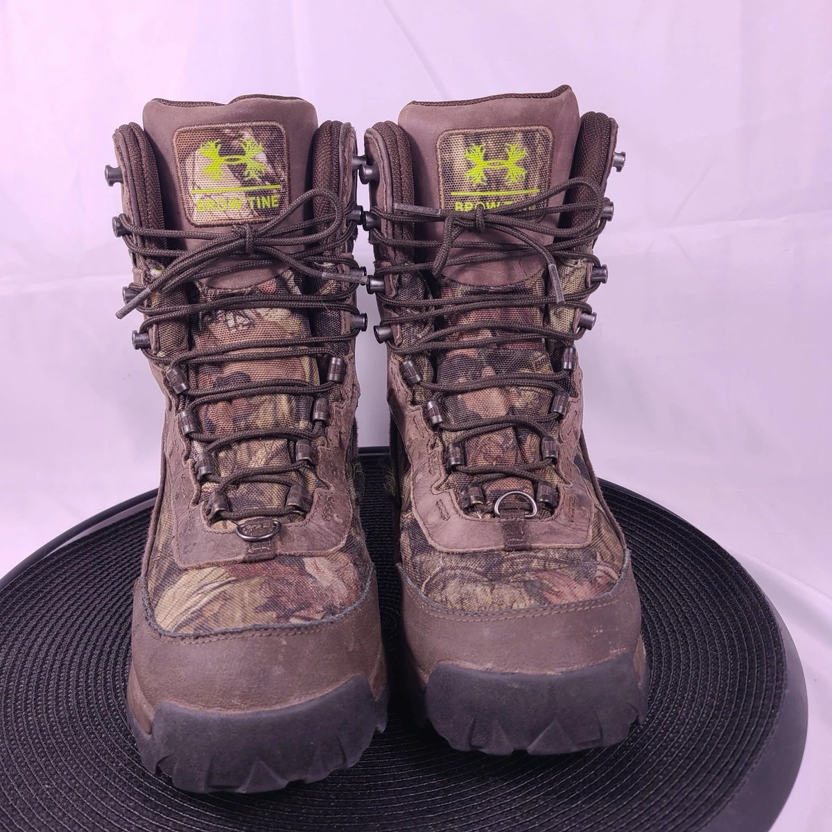 Under Armour UA Wall Hanger Gore-Tex Men\'s Brown Hiking Boots Size 8.5 under-armour-6009424-989-main.jpg main image 4