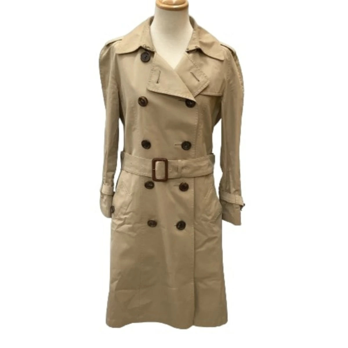 [Used] BURBERRY LONDON Women's Trench Coat SIZE 38 Beige B Rank