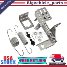 For Holley Edelbrock w/Springs&Linkage Studs Throttle&Kickdown Cable Bracket Kit