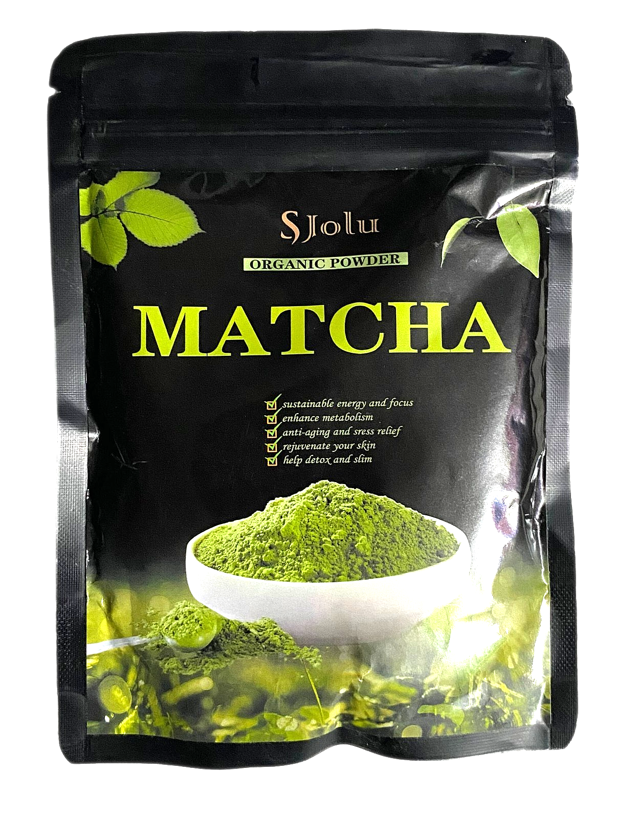 Premium 100g Organic Ceremonial Grade Matcha Green Tea Powder  