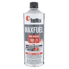 RedMax 581158801 Pre-Mixed 50:1 Fuel Oil 1 Quart Bottle 2-Cycle Engine 94 Octane