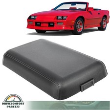 Black Center Console Lid Door Armrest New For Chevy Camaro 1982-1992 Ht14035760