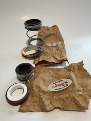 FLOWSERVE MECHANICAL SHAFT SEAL 1-9/16  TYPE21 AND 7/8 TYPE16 VITON  LOT OF 2 