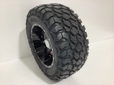 22x10x12 MODZ 12" Assault Matte Black Golf Cart Wheel and Tire 22x10.00-12