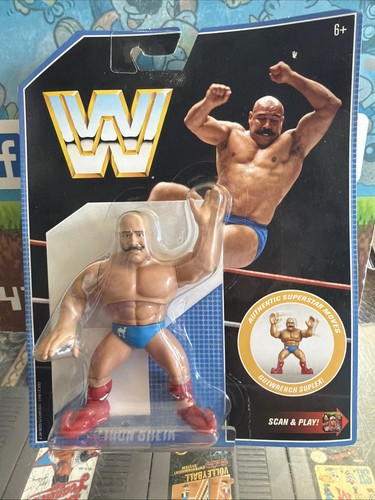 WWE Mattel Iron Sheik Retro Figure Series 8...