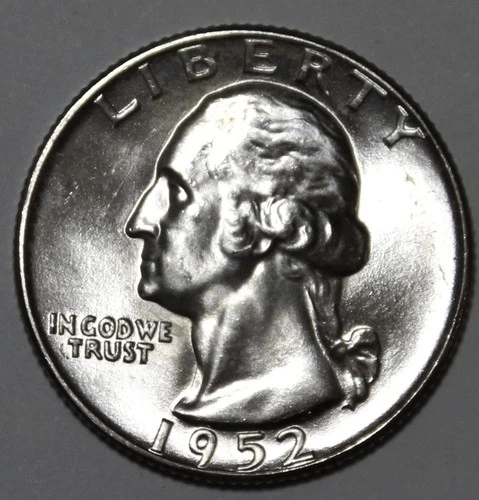 1952-D Washington Quarter - Gem BU - #9151D