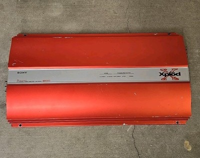 OLD SCHOOL Sony Xplod XM-2252HX 2/1 Channel Amplifier 1200W Into 4ohm Bridged!