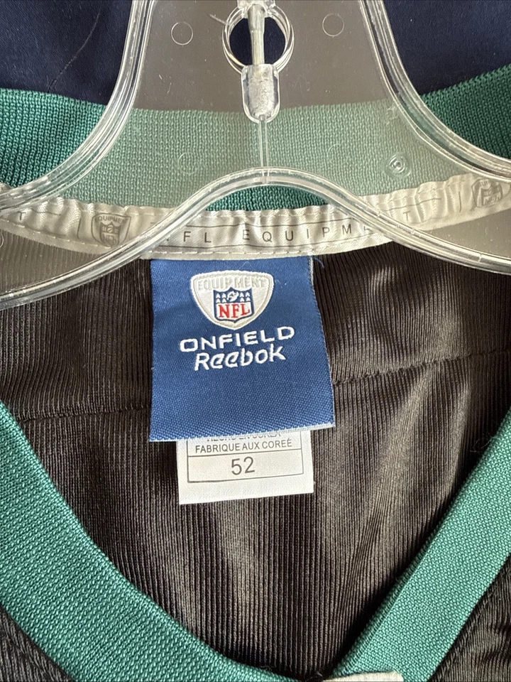 Camiseta cosida para hombre Reebok Kevin Kolb #4 Philadelphia Eagles talla 52 - negra Foto 4 de 4