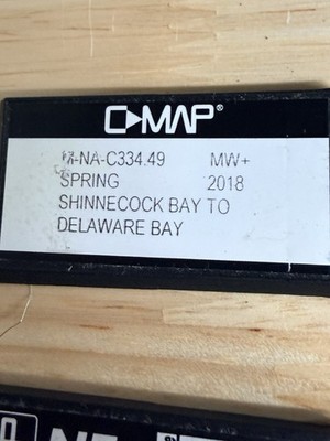 C-Map C-Card  SHINNECOCK BAY TO DELAWARE BAY SPRING 2018 M-NA-C334.49