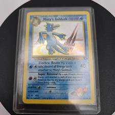 Pok mon TCG Misty's Golduck Gym Challenge 12/32 Holo Unlimited Rare NM 2000