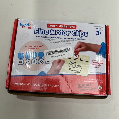 Hand 2 Mind Fine Motor Clips Ages 3+