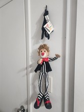 Folkmanis Kid Gloves Clown Puppet Marionette Toy 16" New W/ Tags