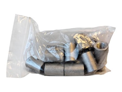 Merit Brass K411-04 1/4'' FNPT x FNPT 304 SS Pipe Coupling - Lot of 14