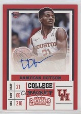 2017-18 Panini Contenders Draft Picks College Damyean Dotson #118 Auto 0o9