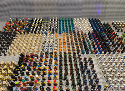 Lego Party Favor 25 Minifigures for Wedding Lego Event Pack + 25 Accessories