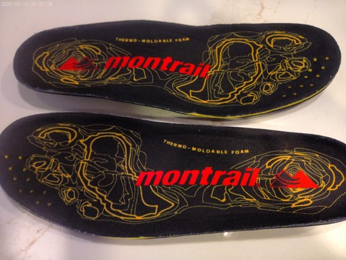 men's Columbia Sportswear Montrail orthotics shoe inserts insoles size 13 nice!