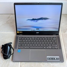 2024 Acer Chromebook Plus 514 CB514-4H Laptop. Intel Core i3-N305, 8GB 128GB SSD