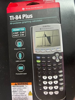 Texas Instruments TI-84 Plus Graphing Calculator 8982
