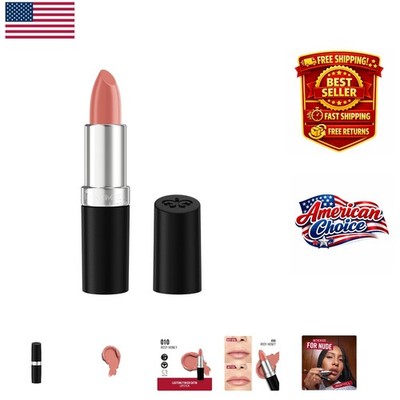 Color Protect Satin Lipstick - 10 Rosy Honey - Hydrating & Transfer Proof