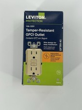 Leviton GFCI Outlet R91 GFTR1-KI 15A-125 V Ivory Tamper Resistant Fast Shipping
