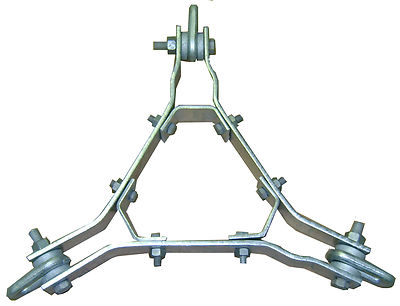 ROHN 25G Guy Bracket Assembly with Hardware - GA25GD - ROHN Tower 
