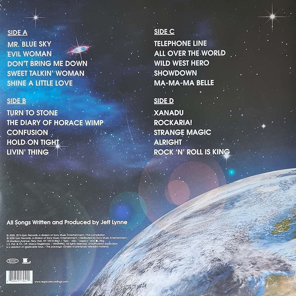 E.L.O. ALL OVER THE WORLD VERY BEST-ELO ( ELECTRIC LIGHT ORCHESTRA (Vinyl LP)