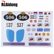 1/10 Body Shell Decals Stickers Part For Tamiya Sand Scorcher Buggy Car Upgrades