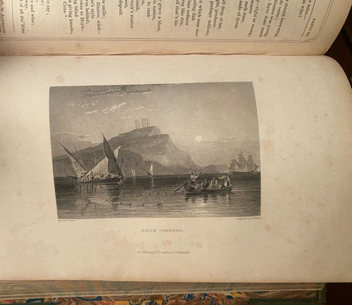 Pair Antique Books The Works of Lord Byron by William Anderson, 2 Volumes - Picture 5 of 13