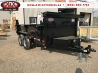 QUALITY STEEL 6' X 12' LOW PROFILE 10K DUMP W/DUEL CYLINDERS!