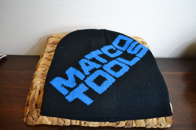 Matco Tools Knit Beanie Hat Black 100% Acrylic