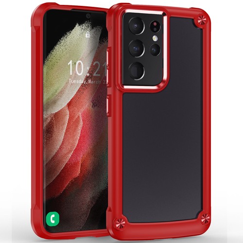 For Samsung Galaxy S21/Plus/S21 Ultra 5G Shockproof Hybrid Slim Phone Case Cover - Foto 2 di 36