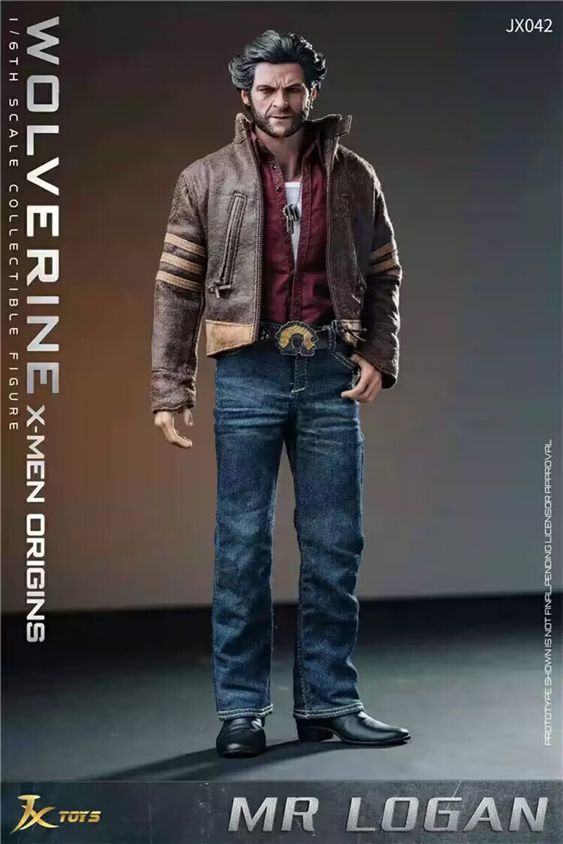 New JXTOYS JX042 X-Men Origns 1/6 Wolverine 12″ Figure Toy