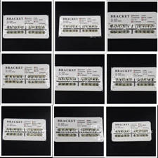 Dental Orthodontics Metal Brackets Mini/Standard Roth/Edgewise/MBT 022/018 Hook