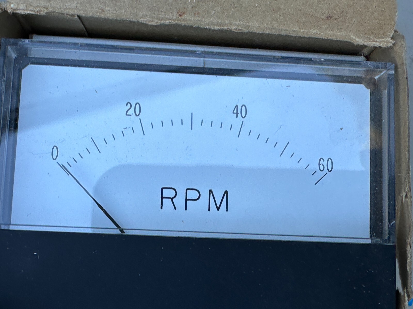 GE 50-251330MTMT1JAX RPM Panel Meter