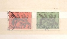 Briefmarken  Norwegen  gestempelt   469-470