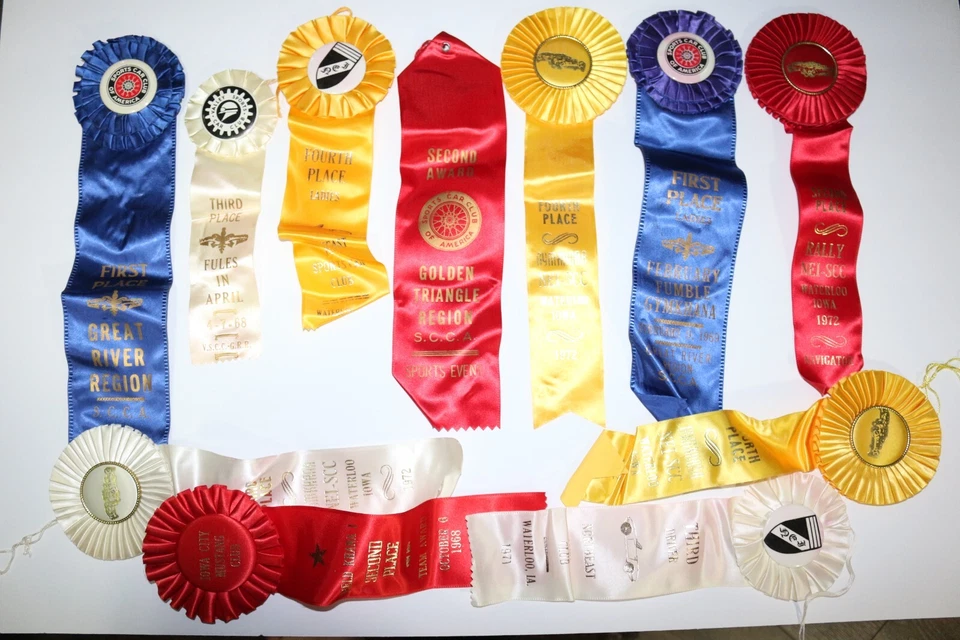 Corvette Mustang 76 cintas ganadoras Sports Car Club of America años 60/70 Foto 2 de 4