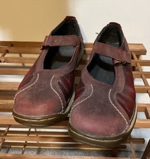 Vintage Dr. Martens Women  s Mary Janes Shoes US 6 UK5 Burgundy Wine Leather