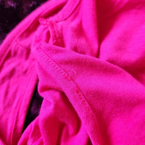 Vintage 2000s Y2K Supre Hot Pink Emo Scene Punk Rock Top Size M - Picture 9 of 11