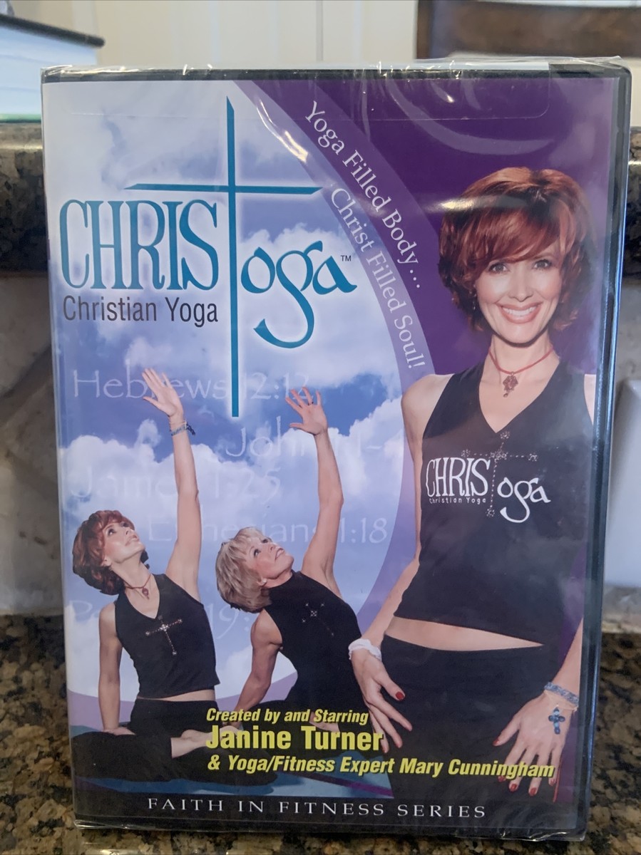 Christoga-Faith in Fitness DVD Janine Turner Christian Yoga DVD