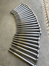 Stainless Steel Grade 304 Hex Head Bolt 1/2-13 x 5-1/2" (Quantity 50)