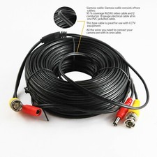 100ft Camera Cable for CCTV Security Camera