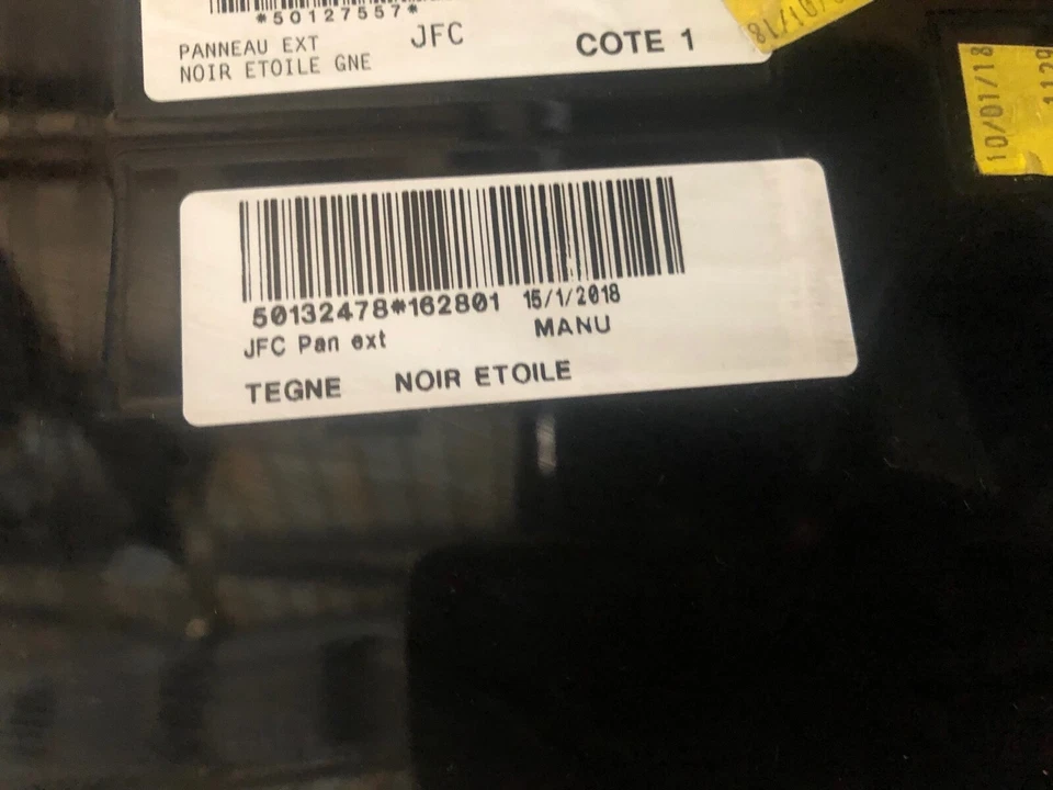 Band Heckklappe Kofferraum Hintere Renault Grand Scenic 4 IV (Schwarz Stern- Foto 4 de 4