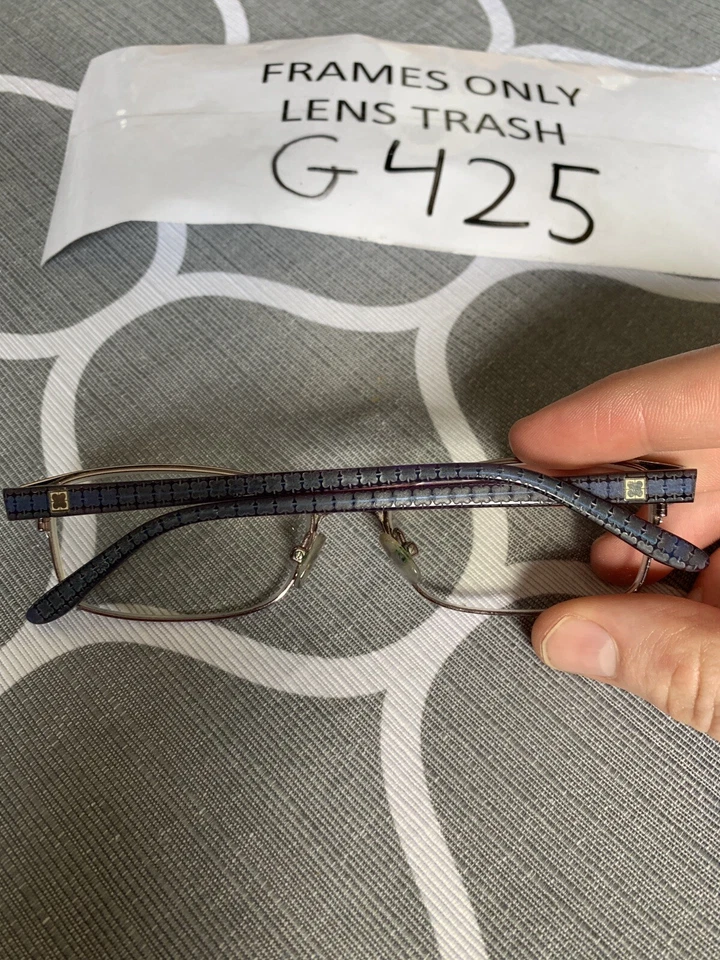 Monturas de gafas para mujer Liz Claiborne L367 0FS7 marrón flexible/negro 51-16-130 G425 Foto 3 de 4