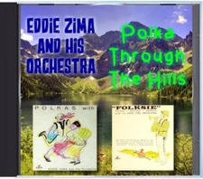 MZ 170 - Eddie Zima & His Orchestra - Polka Through The Hills - POLKA CD