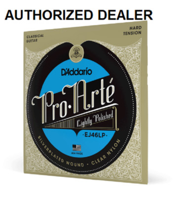 EJ46LP Pro-Arte Composite Classical Guitar Strings Hard Tension D'Addario