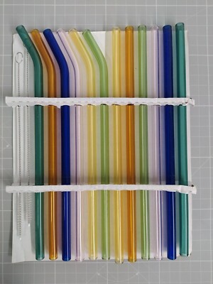 ELIRIVAWET glass straws reusable HK021  (UR)