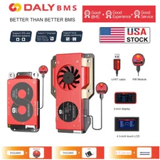 Daly Smart BMS Lifepo4 4S 12V 8S 24V 16S 48V 100A 150A 250A Bluetooth BMS lot US