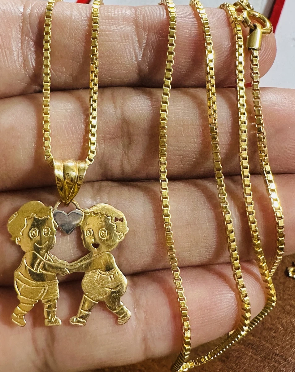 Boy clearance girl necklace