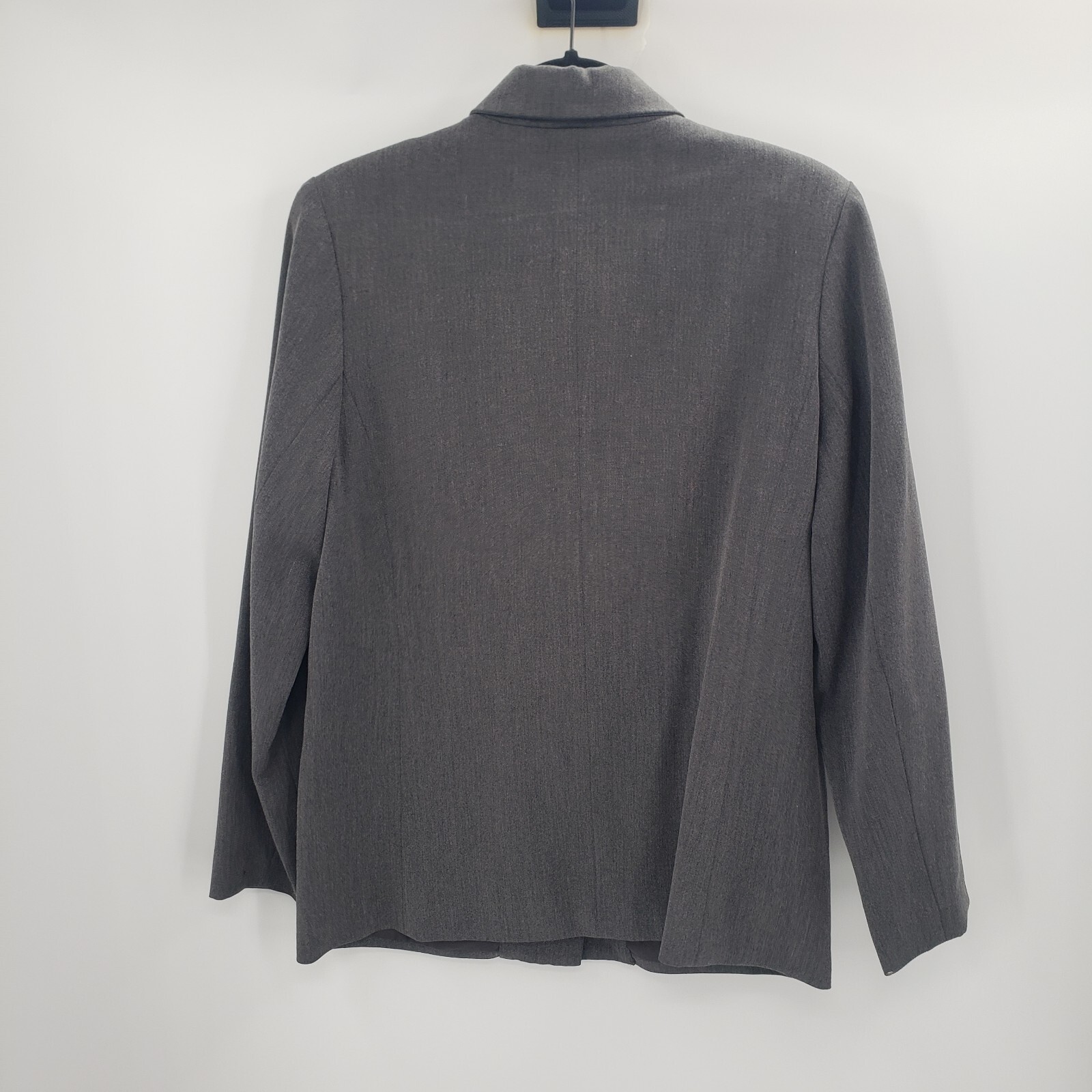 Dialogue Gray Toggle Button Up Jacket Blazer Wome… - image 11