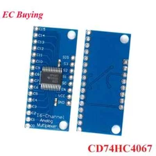 10pcs CD74HC4067 16-Channel ADC Module,  High-speed Multiplexer